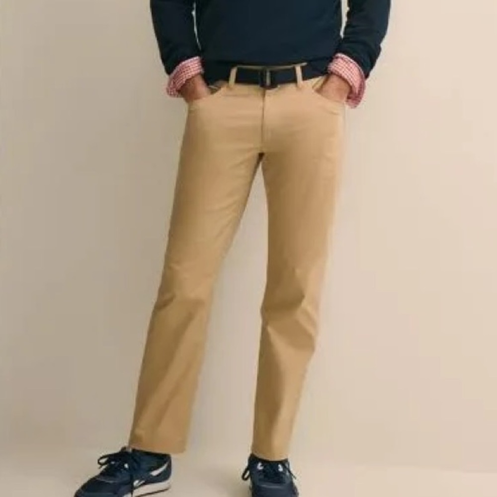 Brooks Brothers Khaki Chinos in Tan